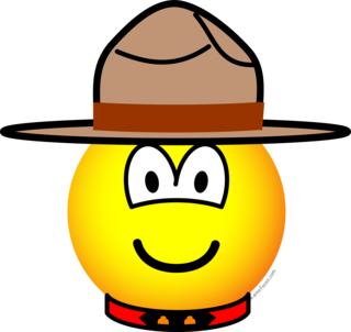 Canadian mountie emoticon